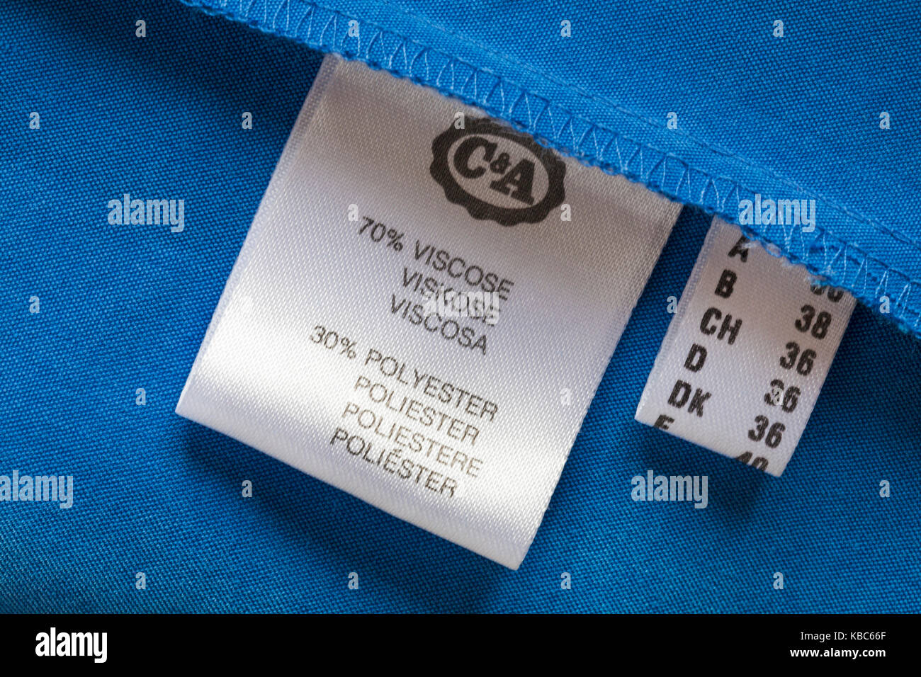 Polyester label hi-res stock photography and images - Page 2 - Alamy