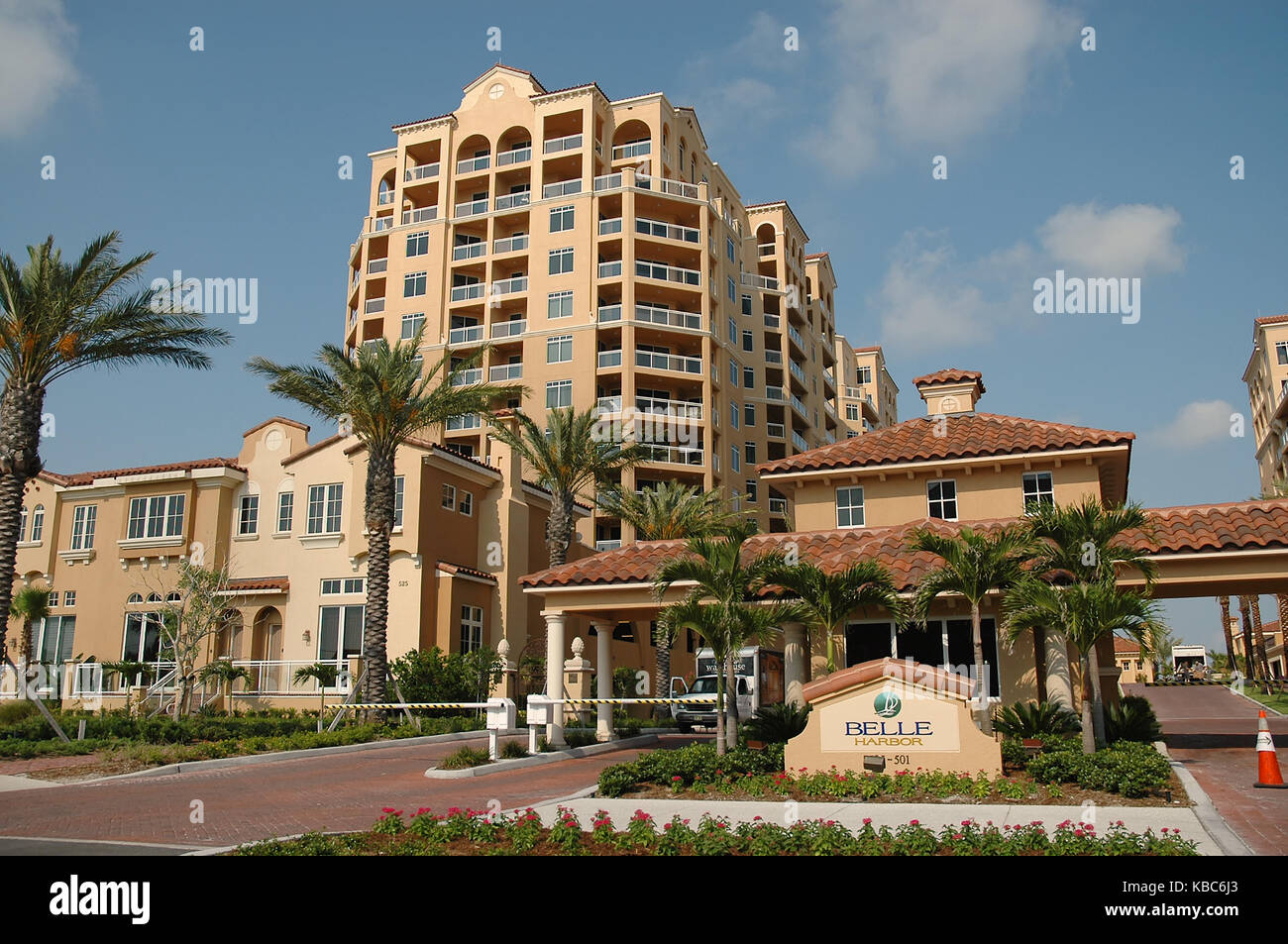 Belle Harbor Condos in Clearwater, Florida, USA Stock Photo Alamy