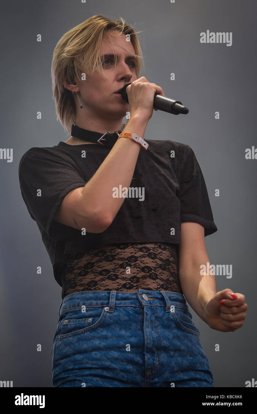 Norway, Oslo August 12, 2017. The Danish singer, songwriter and Stock