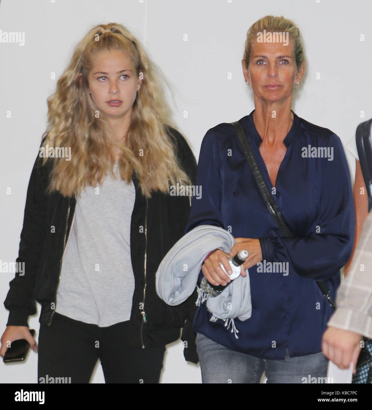 Ulrika Jonsson And Her Daughter Outside Itv Studios Featuring Ulrika Jonsson Where London United Kingdom When 29 Aug 2017 Credit Rocky Wenn Com Stock Photo Alamy