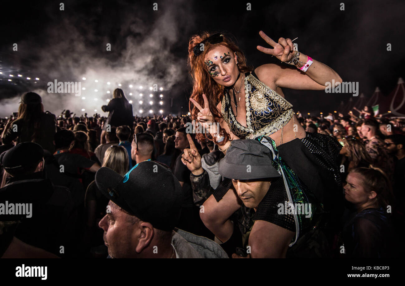 Day 3 of Creamfields 2017, dance music festival featuring DJs and live ...