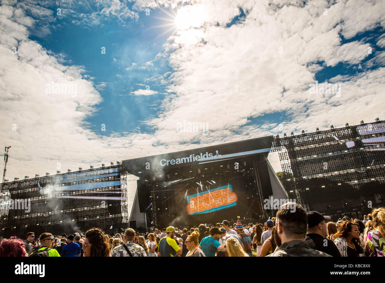 Day 4 of Creamfields 2017, dance music festival featuring DJs and live ...