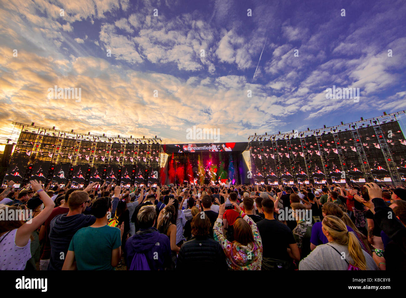 Day 4 of Creamfields 2017, dance music festival featuring DJs and live ...
