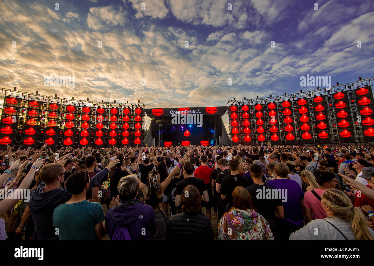 Day 4 of Creamfields 2017, dance music festival featuring DJs and live ...