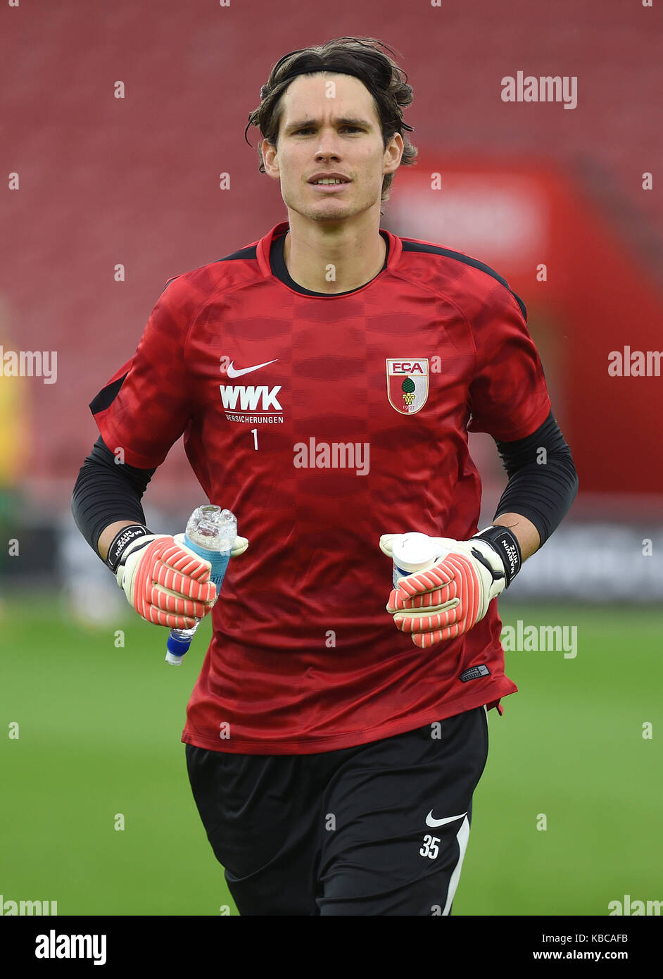 Fc Augsburg Goalkeeper Marwin Hitz Stock Photo Alamy