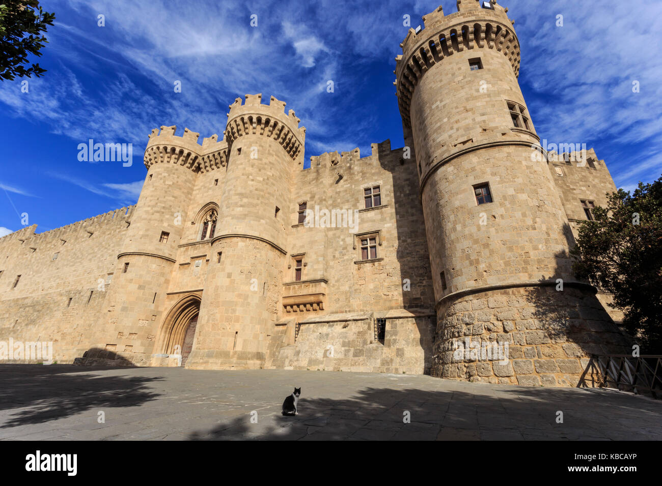 Greece, Rhodes, Rhodes Town, Palace of the Grand Master of the Knights  Stock Photo - Alamy