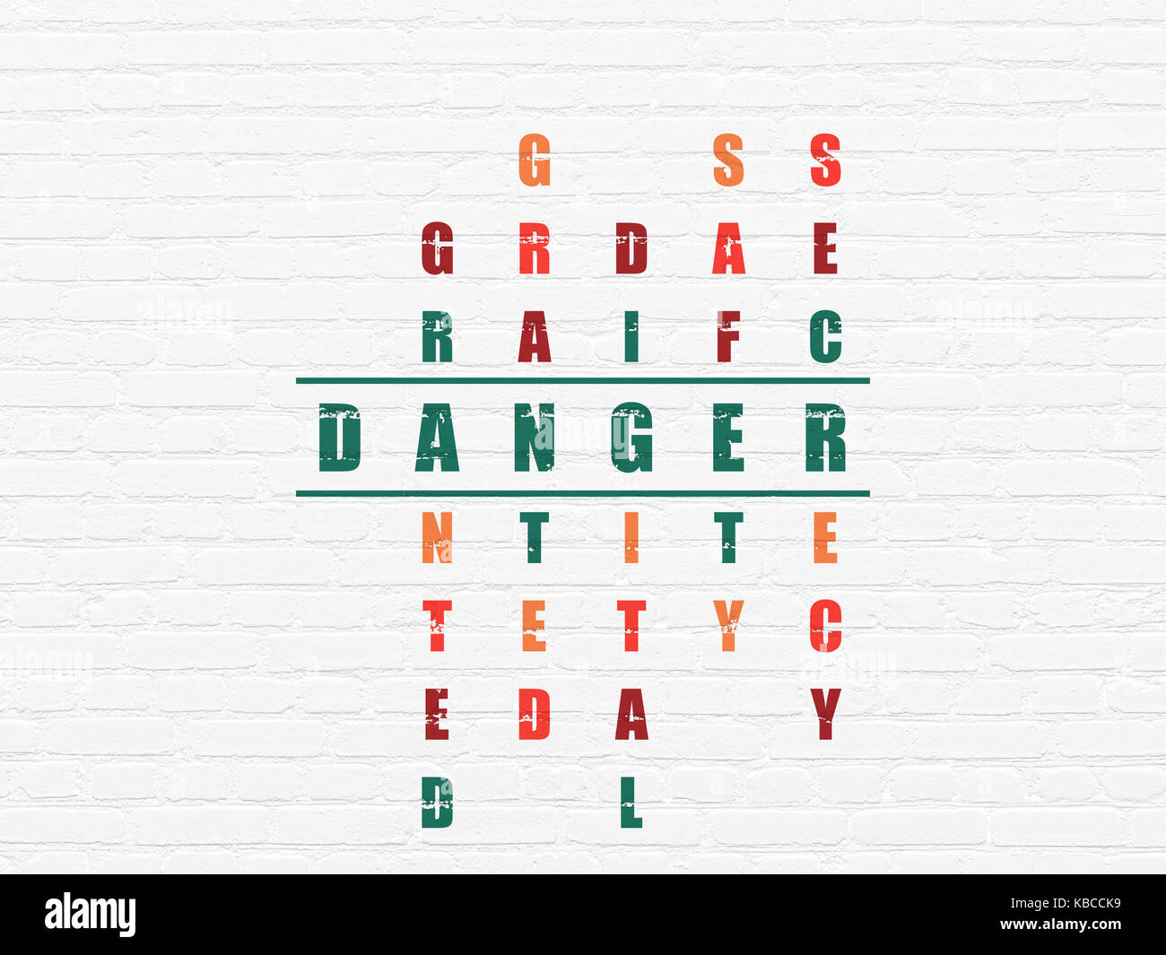 Protection concept: Danger in Crossword Puzzle Stock Photo Alamy Protection concept: Danger in Crossword Puzzle Stock Photo Alamy