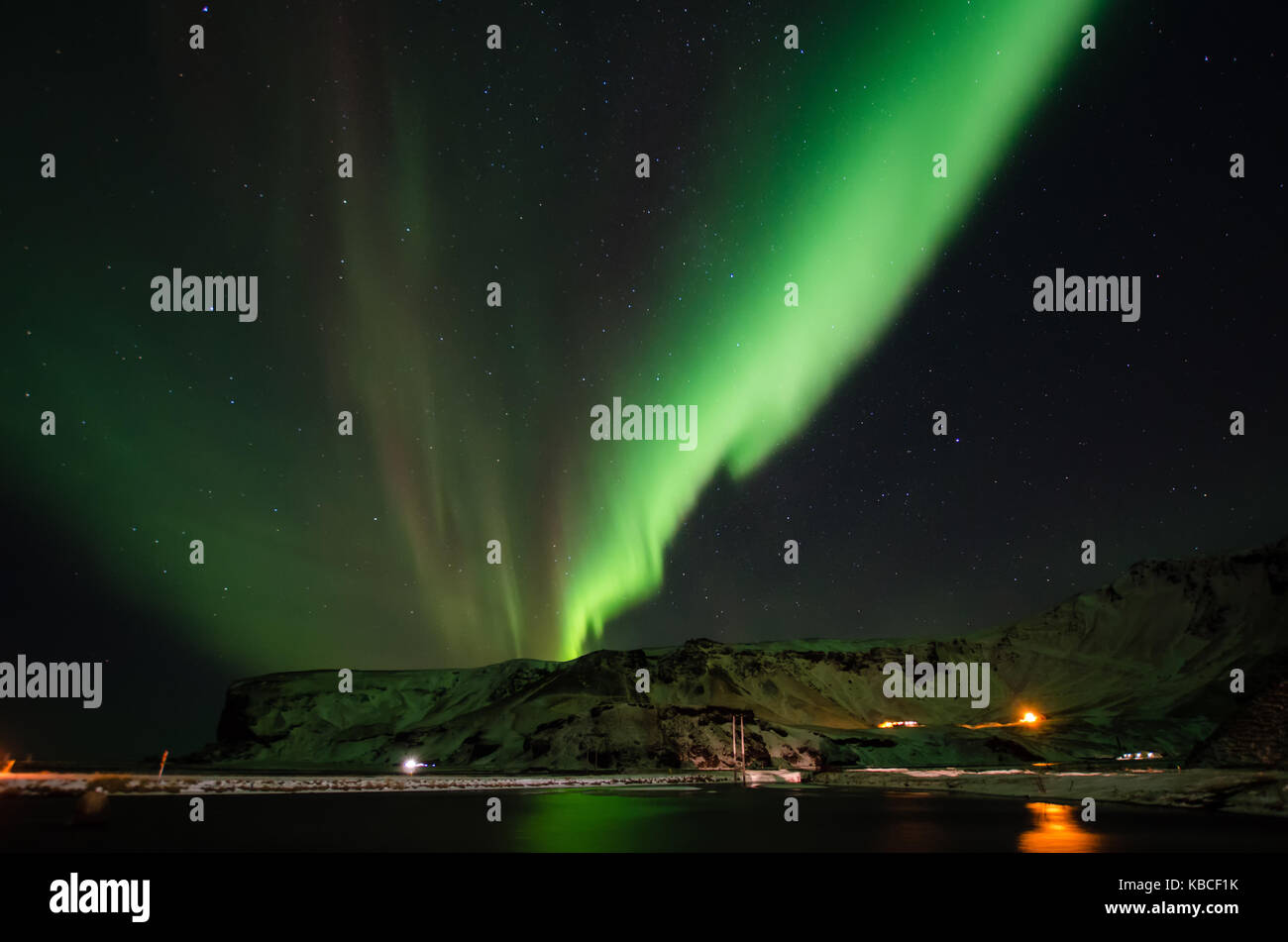 Nordlichter Island Stock Photos Nordlichter Island Stock Images