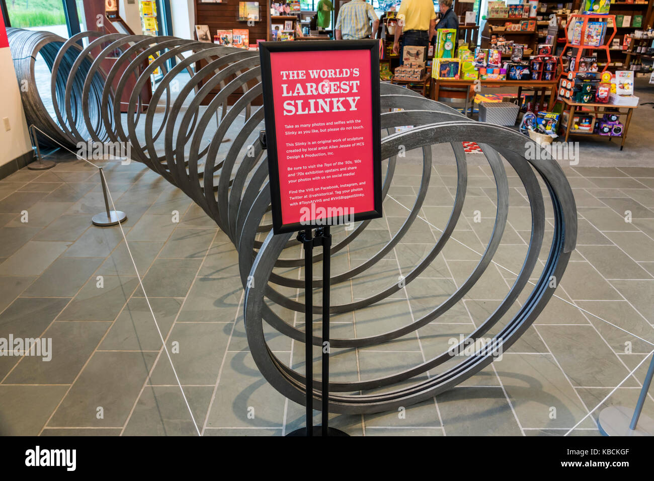 World's sales largest slinky