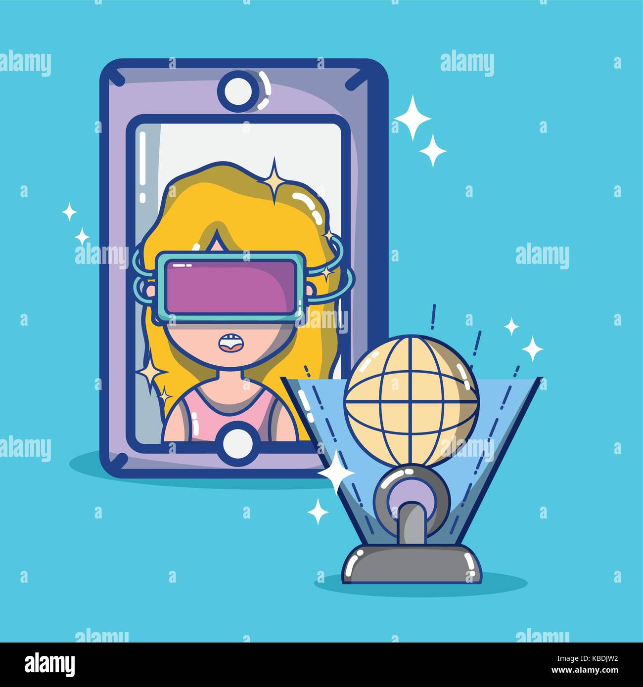 videogame console futuristic technology to play Stock Vector Image ...