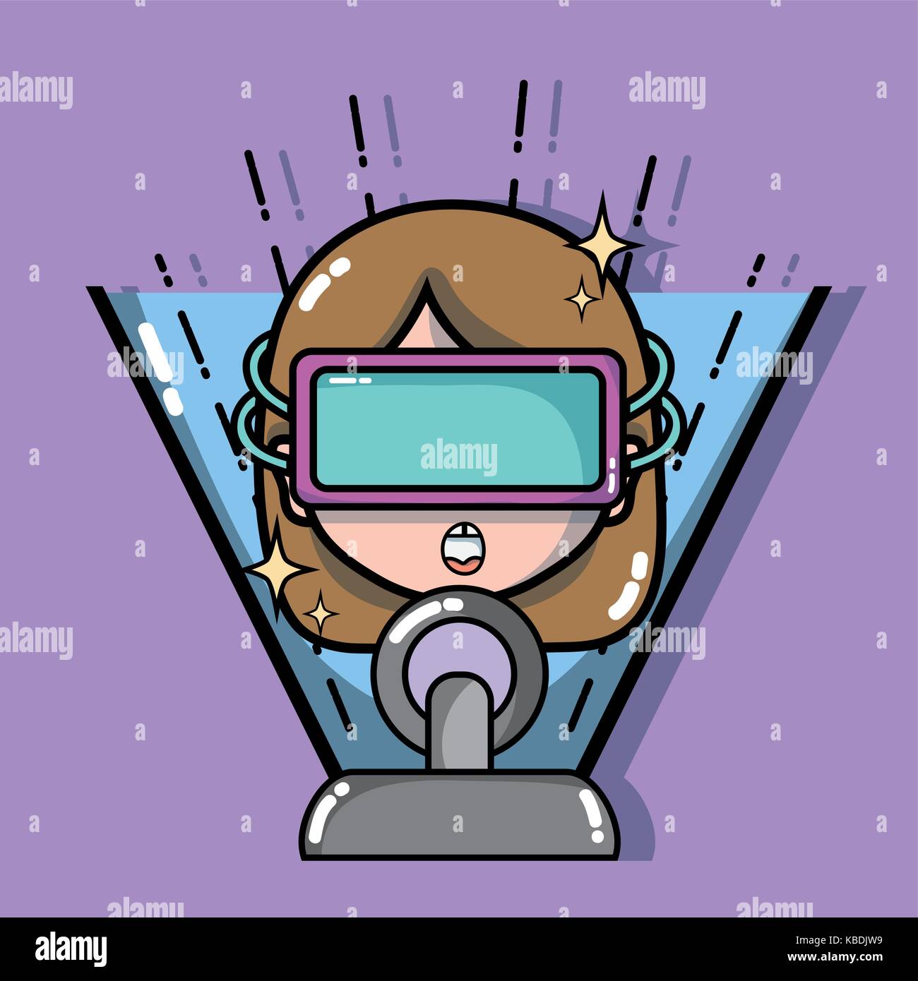 videogame console futuristic technology to play Stock Vector Image ...