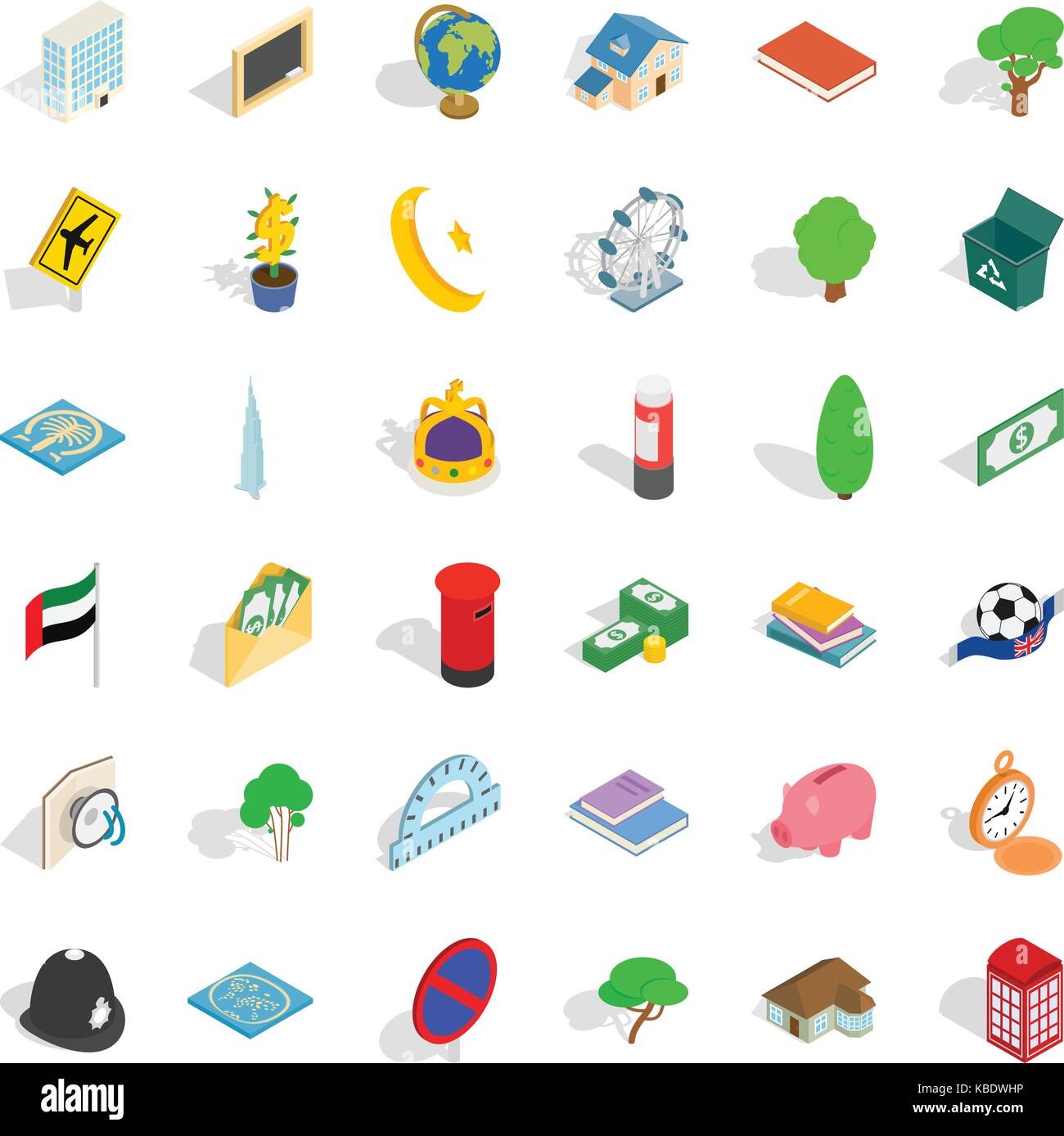 Blue globe icons set, isometric style Stock Vector Image & Art - Alamy