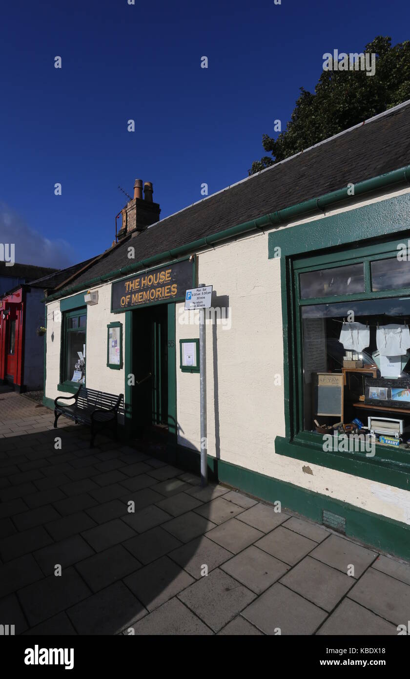 House of Memories Museum Monifieth Angus Scotland September 2017 Stock