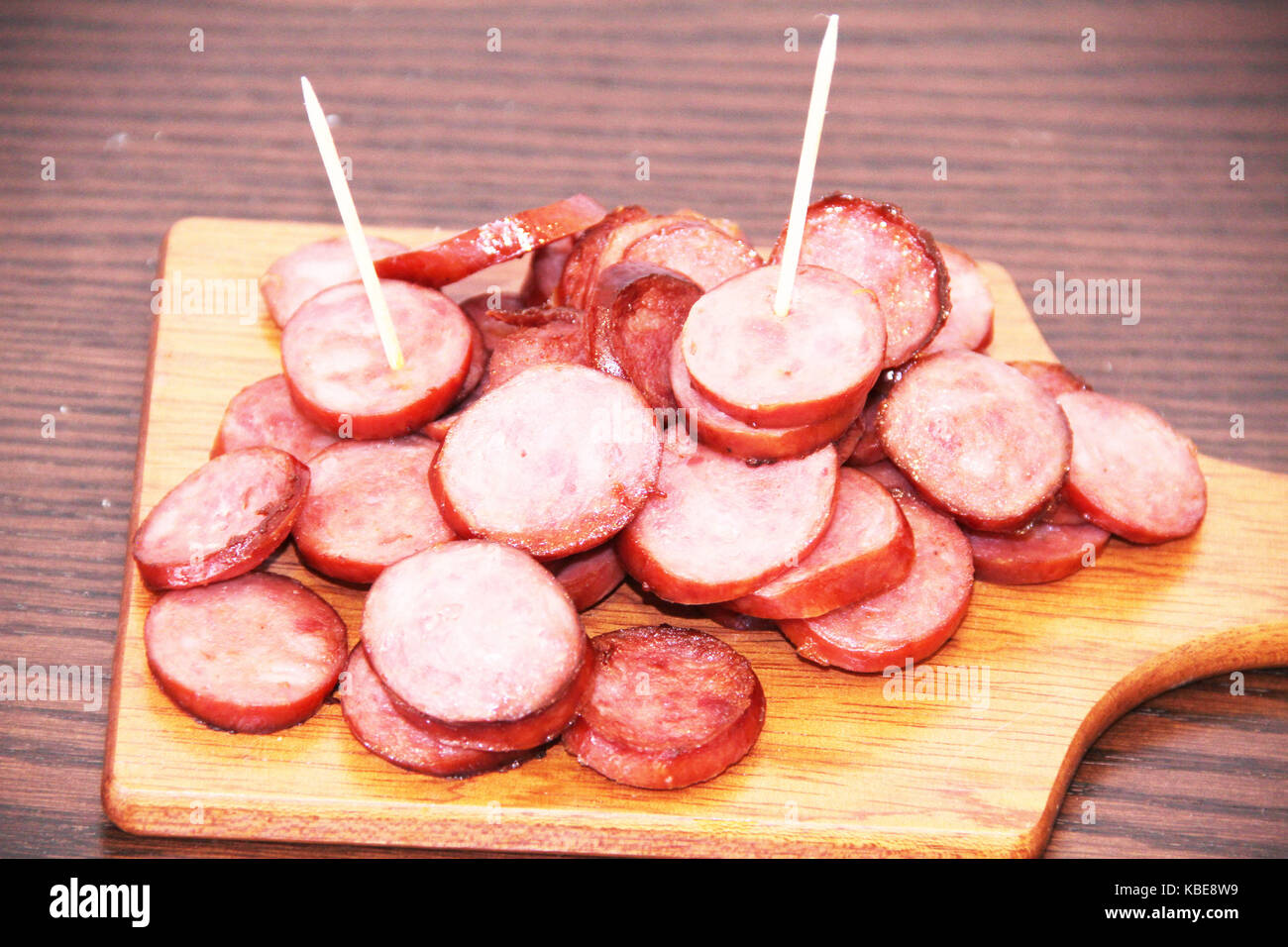 Sausage, pepperoni, São Paulo, Brazil Stock Photo Alamy