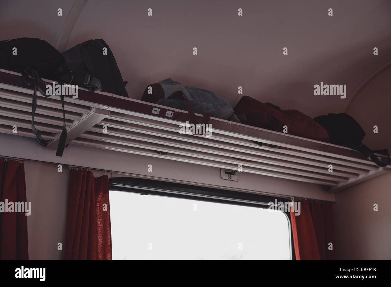 Train luggage bags High Resolution Stock Photography and Images Alamy