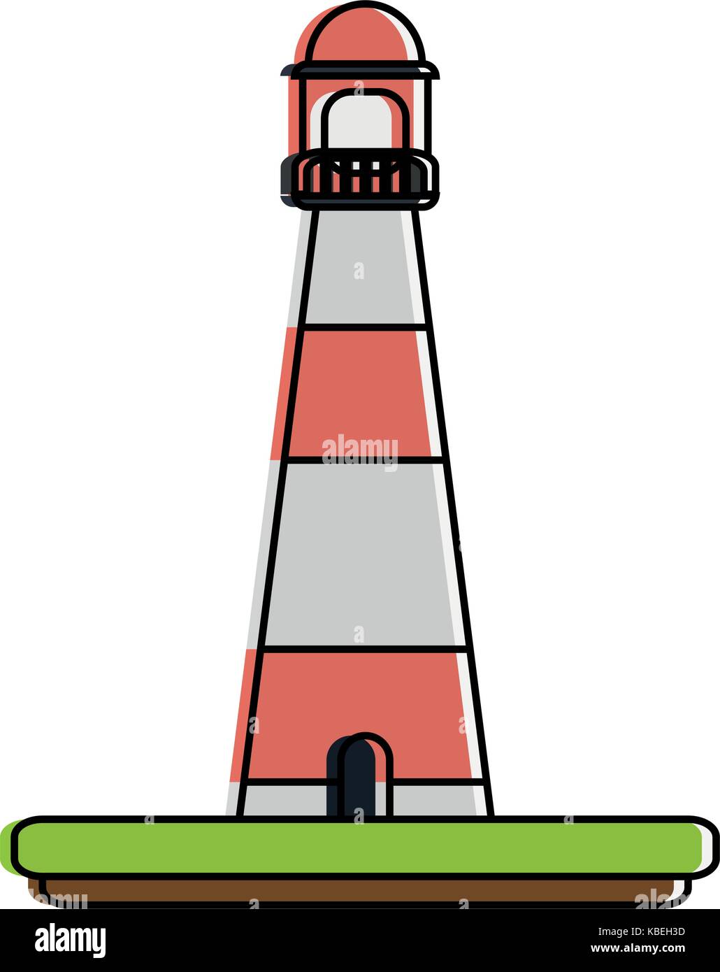 lighthouse nautical icon image Stock Vector Image & Art - Alamy