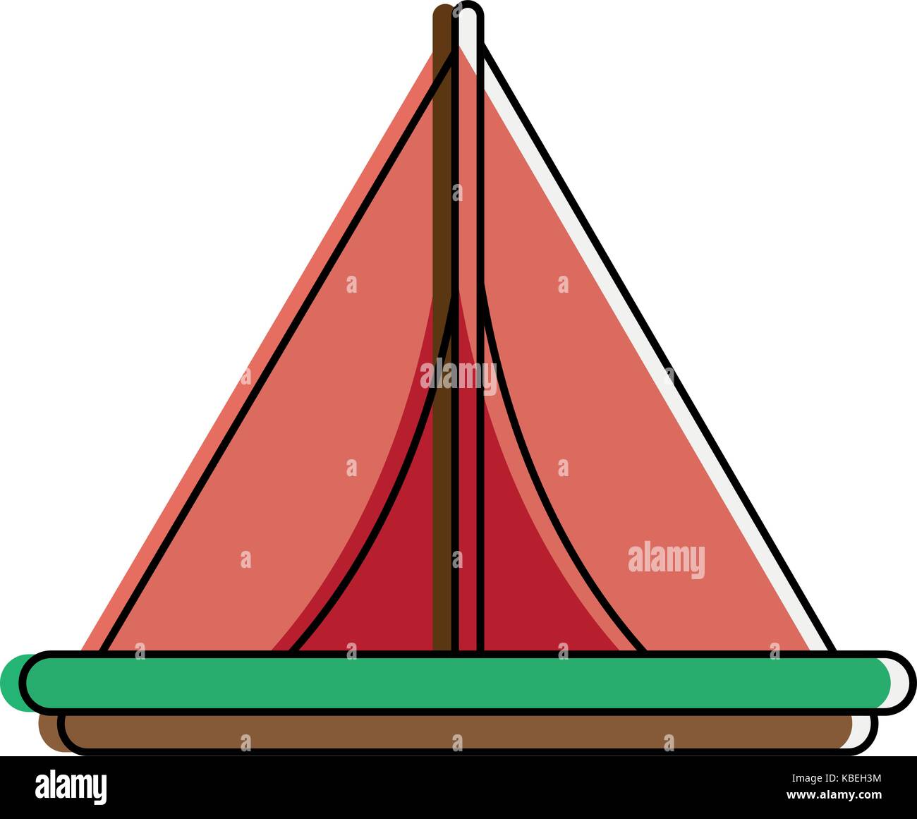 camping tent icon image Stock Vector Image & Art - Alamy