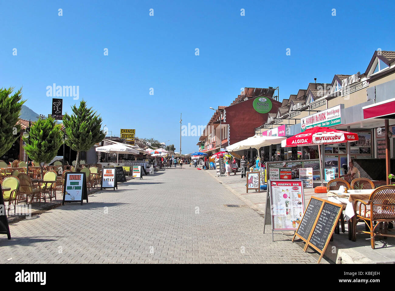Oludeniz town, Turkey Stock Photo