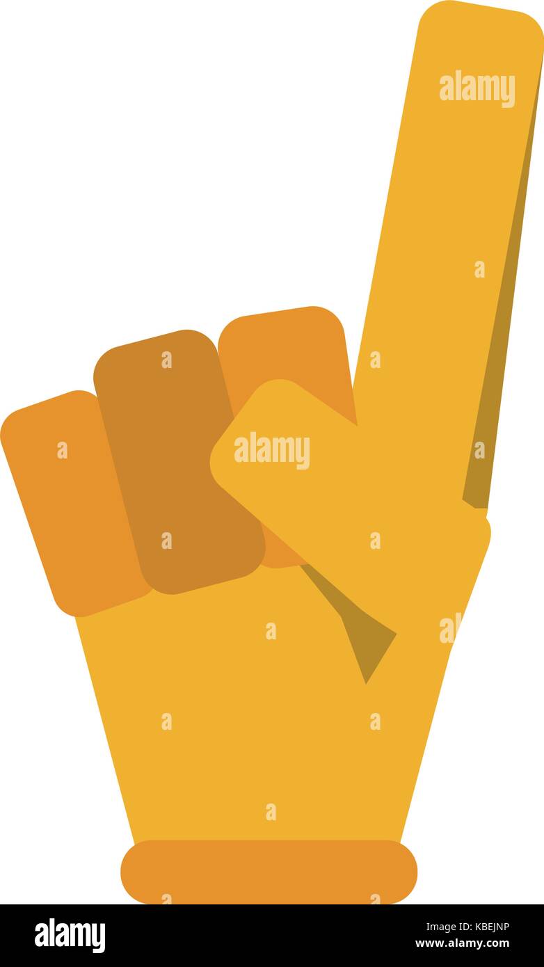 foam finger icon image Stock Vector Image & Art Alamy
