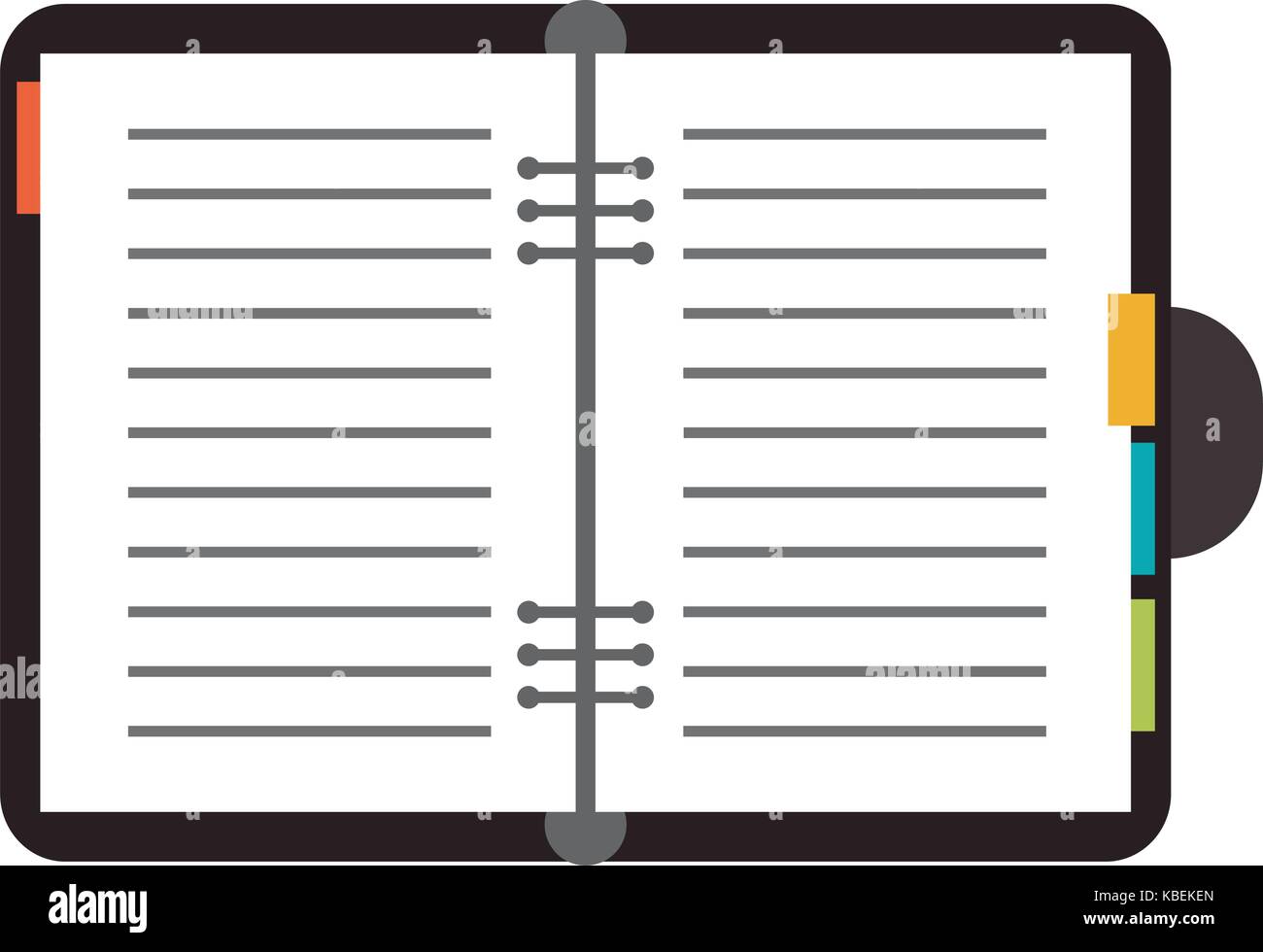 notebook icon image Stock Vector Image & Art - Alamy