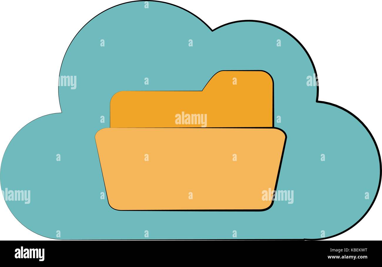 cloud storage icon image Stock Vector Image & Art - Alamy