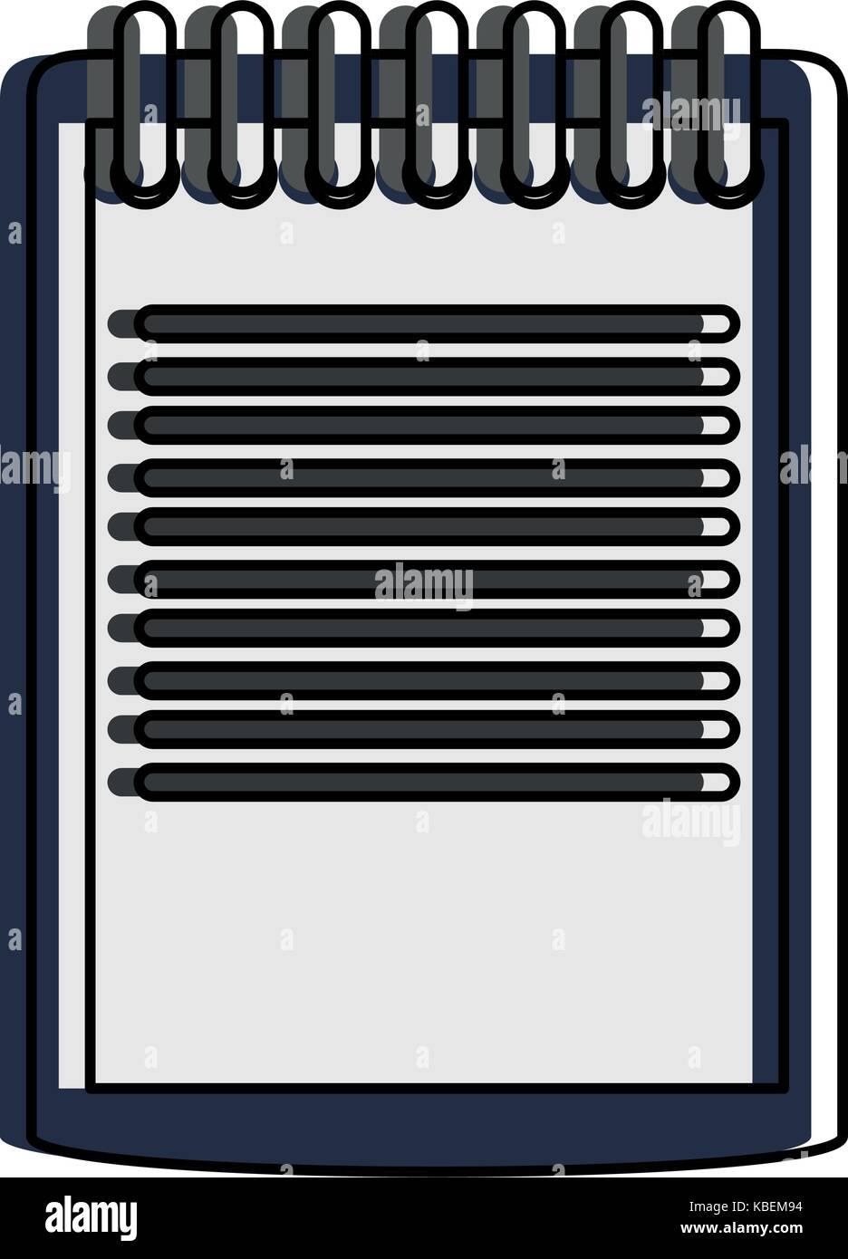 notepad with lines icon image Stock Vector Image & Art - Alamy