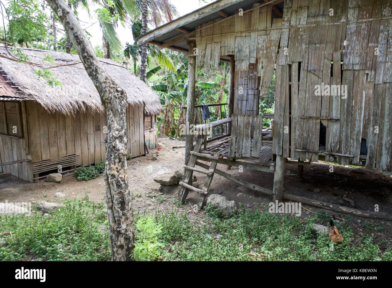 Naseco Village on 22. May. 2016 on Mindanao the second largest island ...