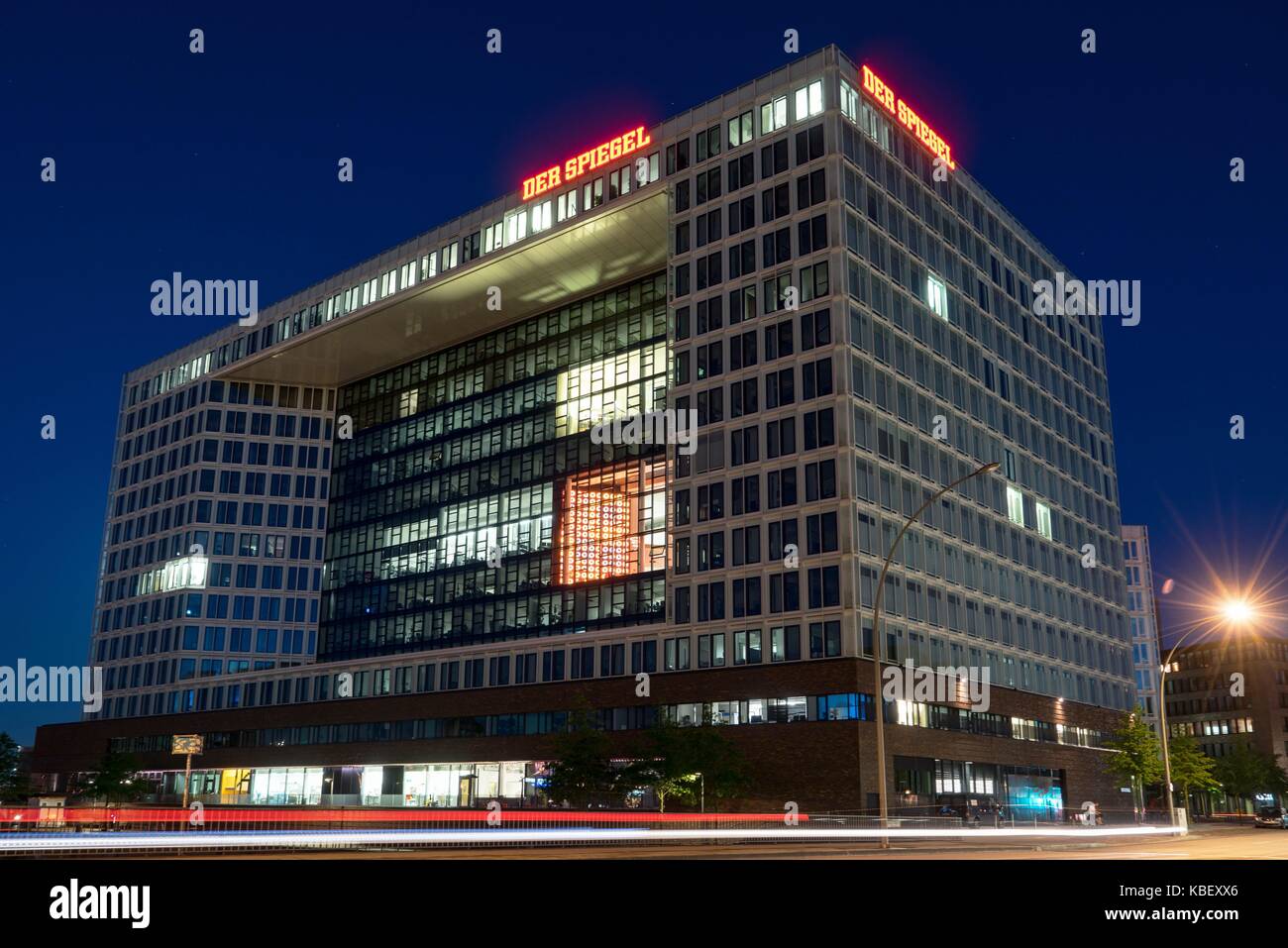 Germany: Headquarters of German news magazine #39 Der Spiegel #39 in Hamburg Germany: Headquarters of German news magazine #39 Der Spiegel #39 in Hamburg