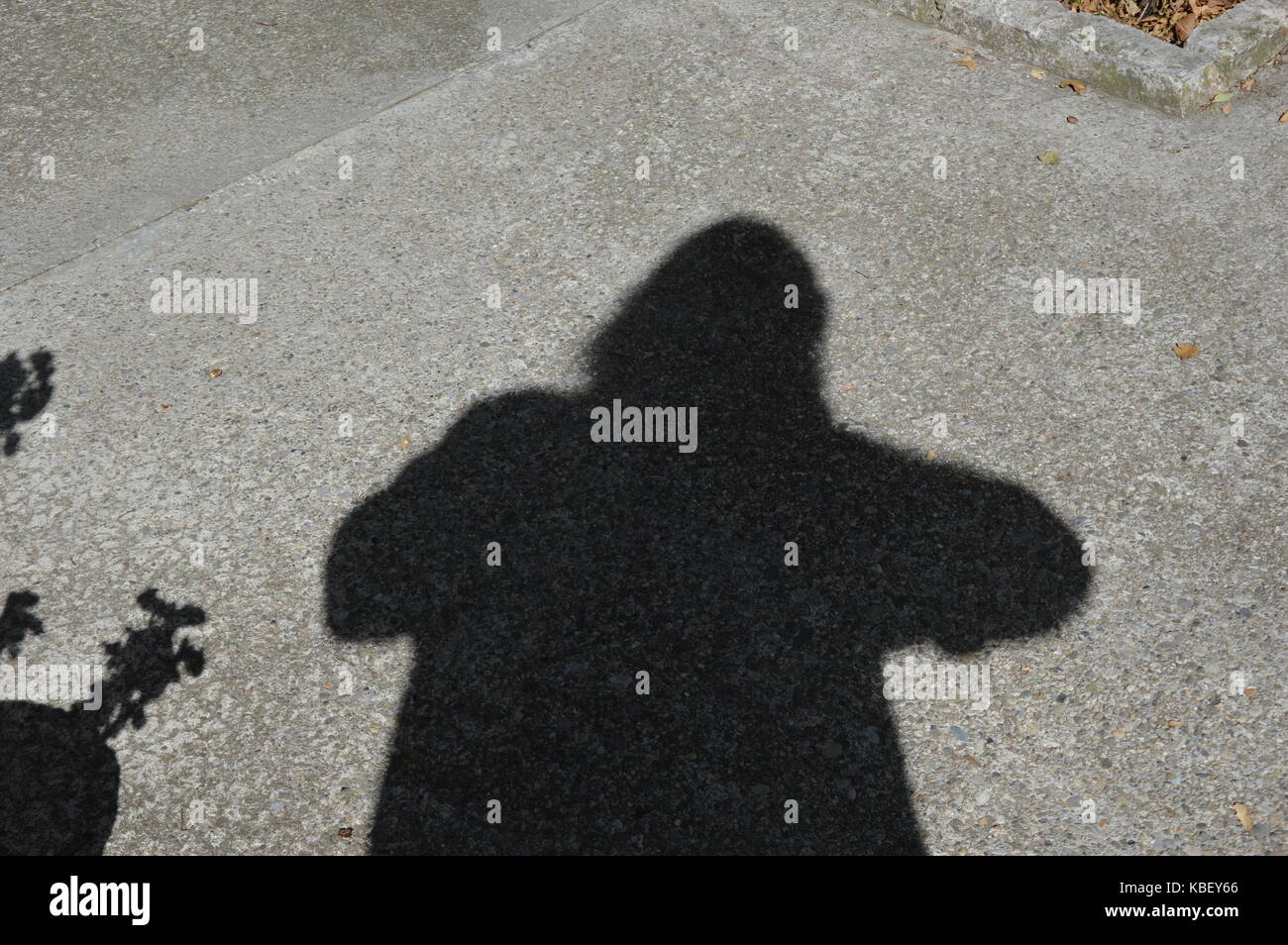 Shadows on the ground Stock Photo - Alamy