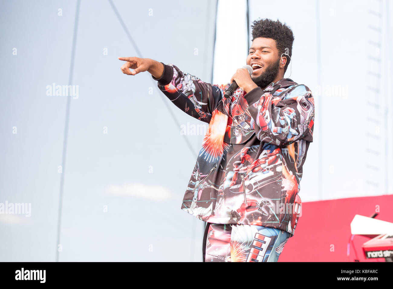 Khalid Rave September 23, 2017 - Las Vegas, Nevada, U.S - KHALID (KHALID ROBINSON ...
