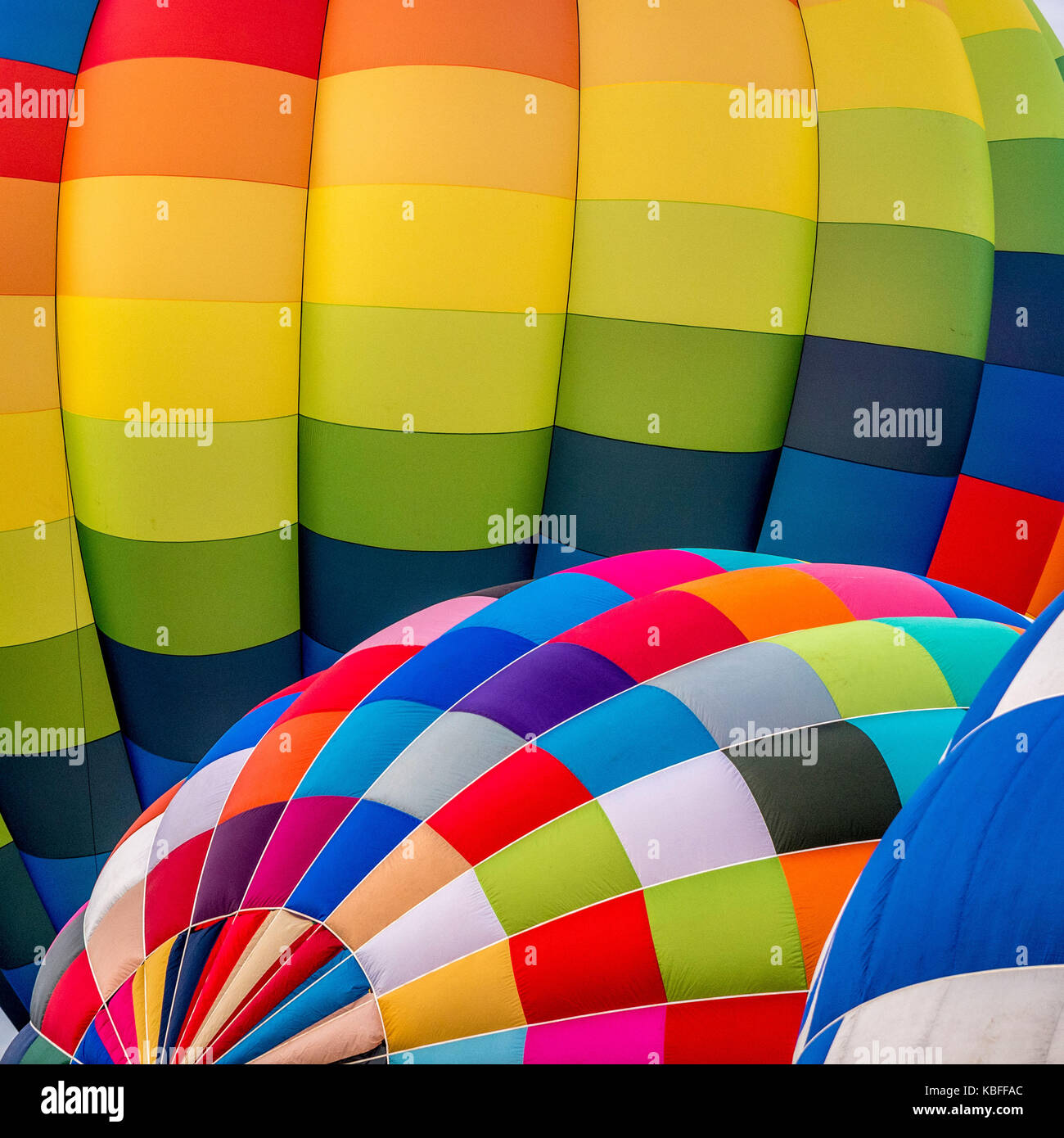 York, UK. 30th September, 2017. A mass balloon launch took place at sunrise from York Knavesmire as part of the first ever York Balloon Fiesta. Over 30 balloons took to the skies watched by hundreds of onlookers. The launch is part of a three day event which runs until Sunday the 1st of October. Photo Bailey-Cooper Photography/Alamy Live News Stock Photo