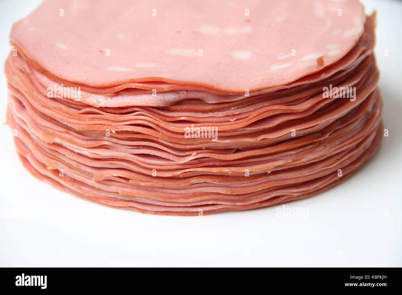 Bologna, sliced, São Paulo, Brazil Stock Photo Alamy