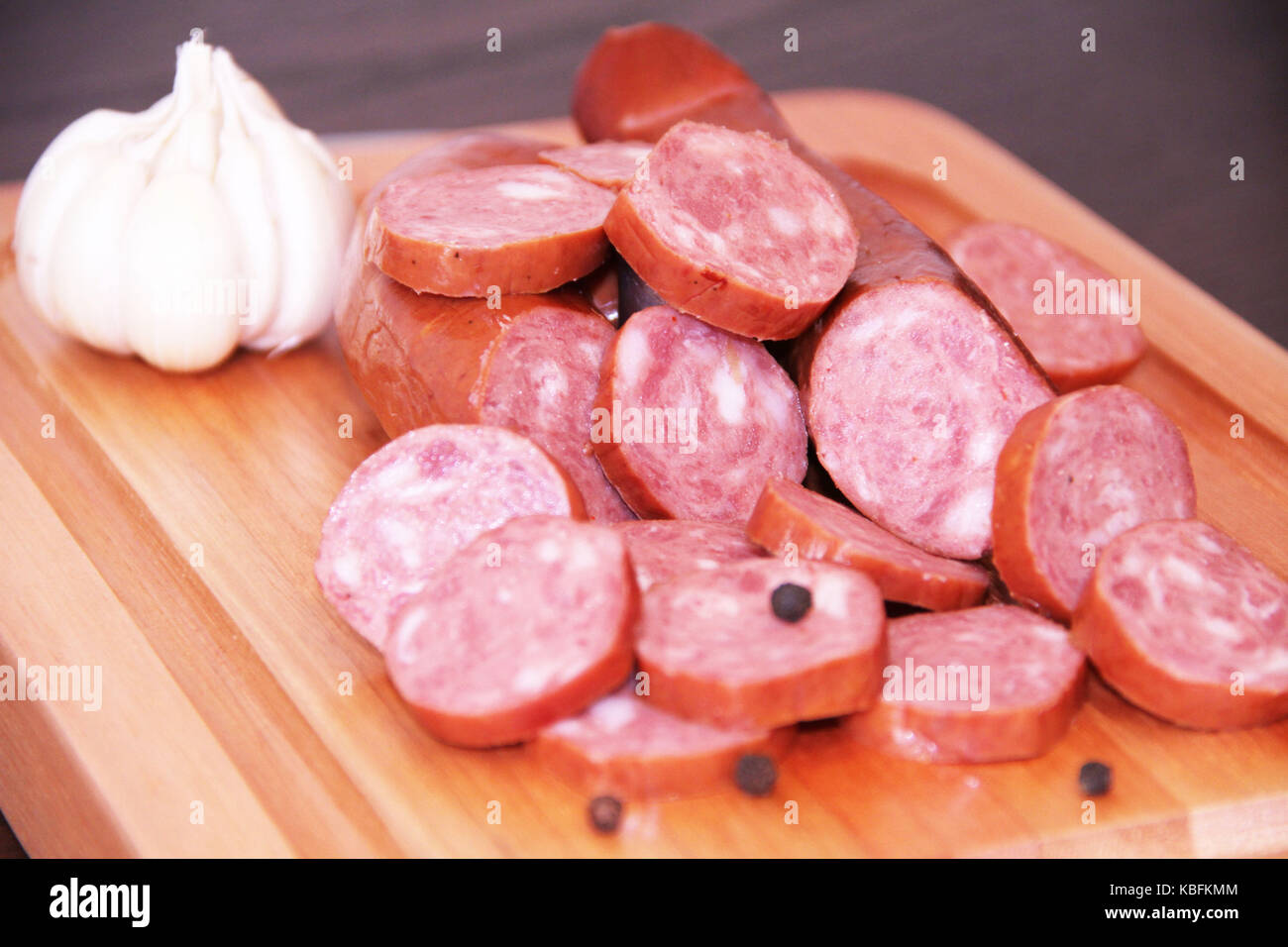 Sausage, pepperoni, garlic, São Paulo, Brazil Stock Photo Alamy