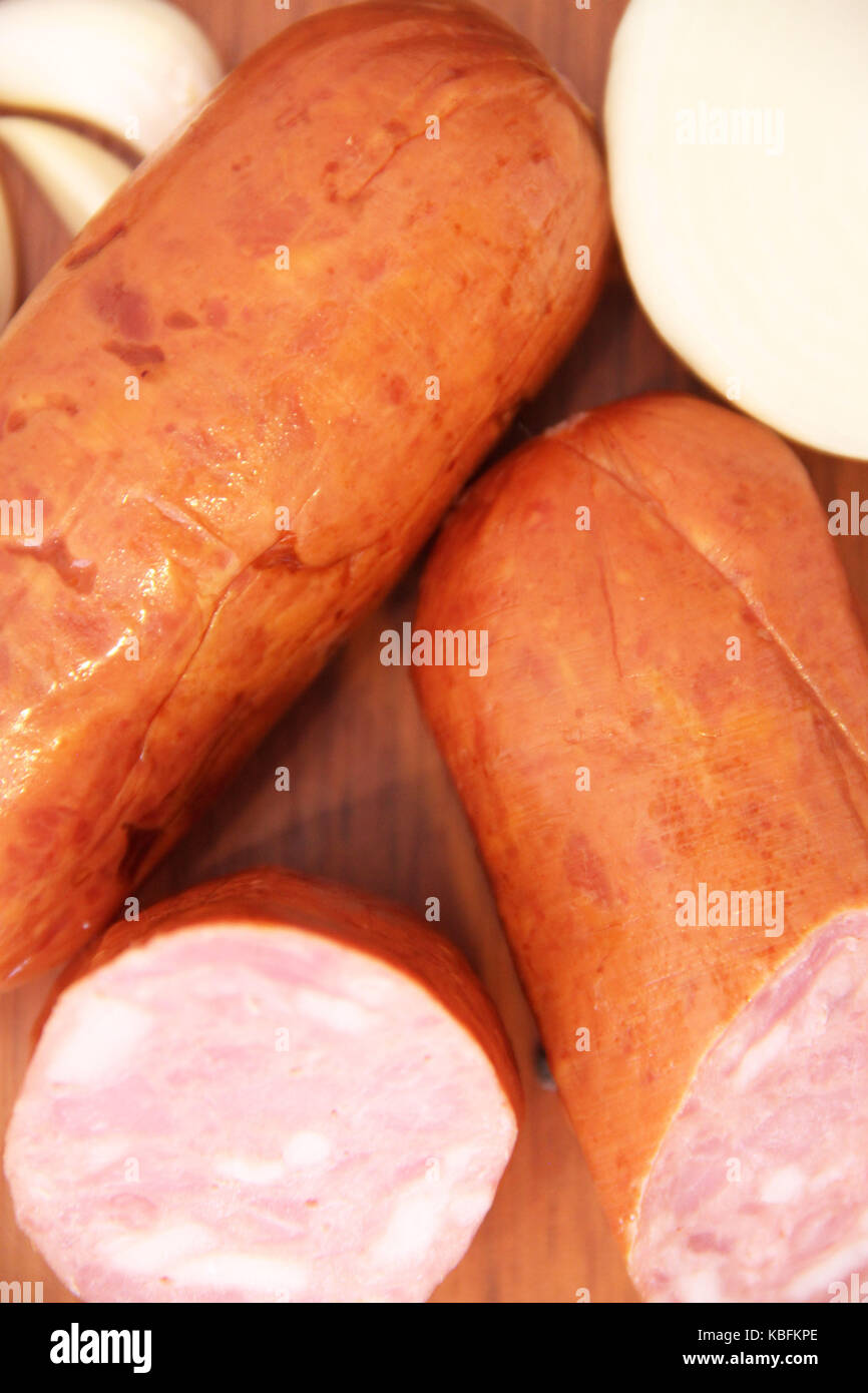 Sausage, pepperoni, São Paulo, Brazil Stock Photo Alamy