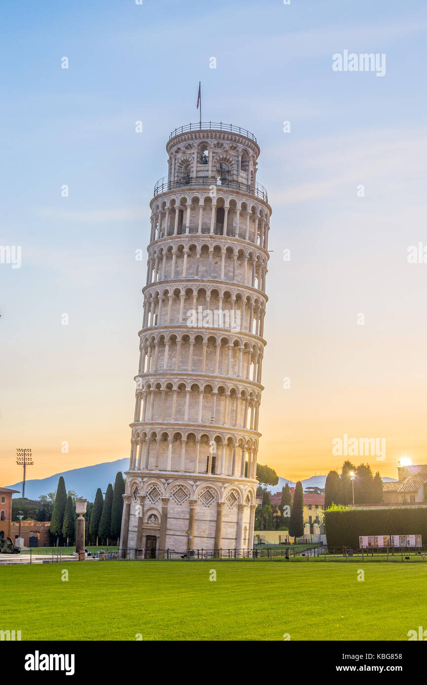 Leaning Tower - Pisa, Itlay Stock Photo