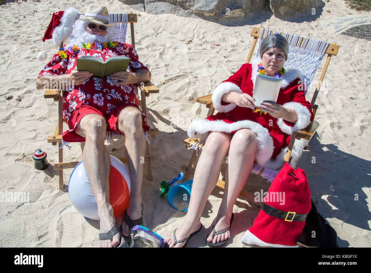 hawaiian santa costume