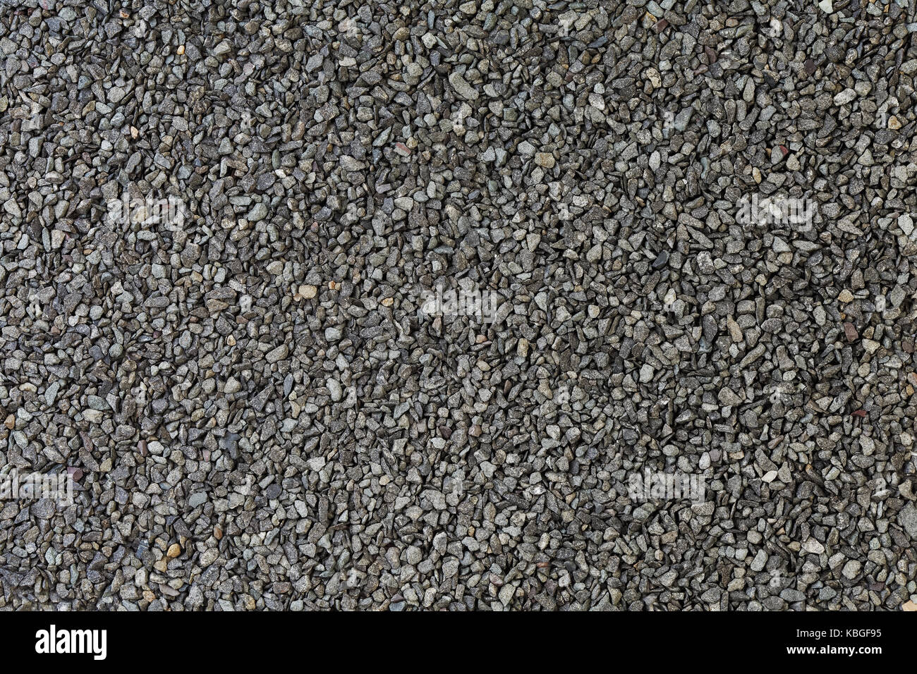 Background from basalt sand and stones - macro photo. Stock Photo