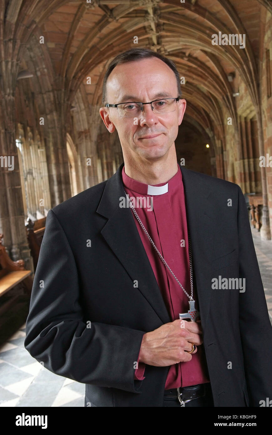 The Right Reverand Dr.John Inge, Bishop of Worcester Stock Photo