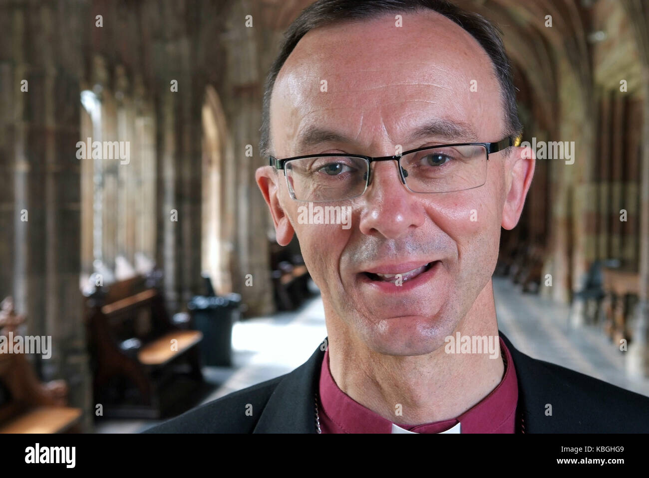 The Right Reverand Dr.John Inge, Bishop of Worcester Stock Photo