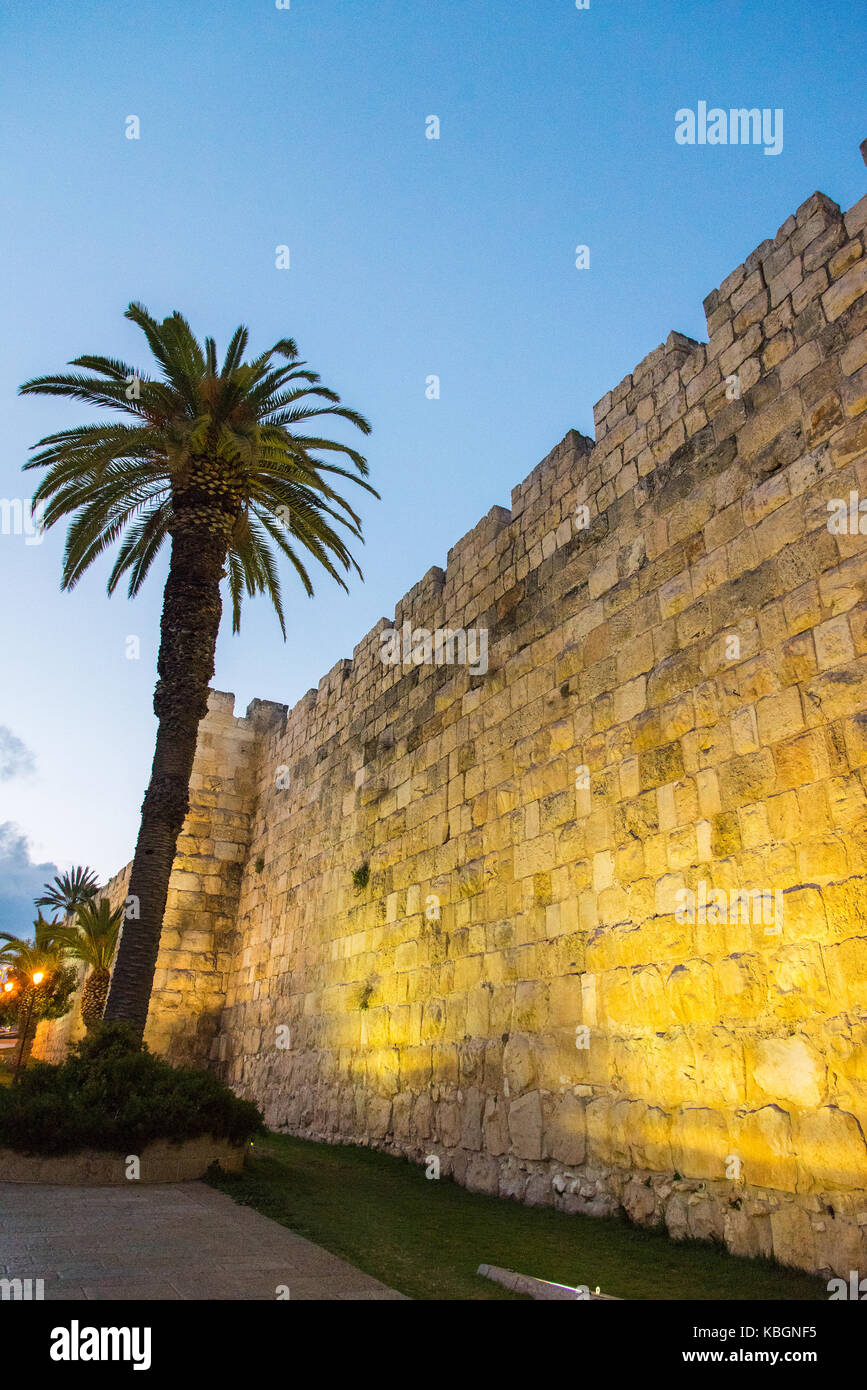 Outside Jaffa Gate, Jerusalem Stock Photo Alamy