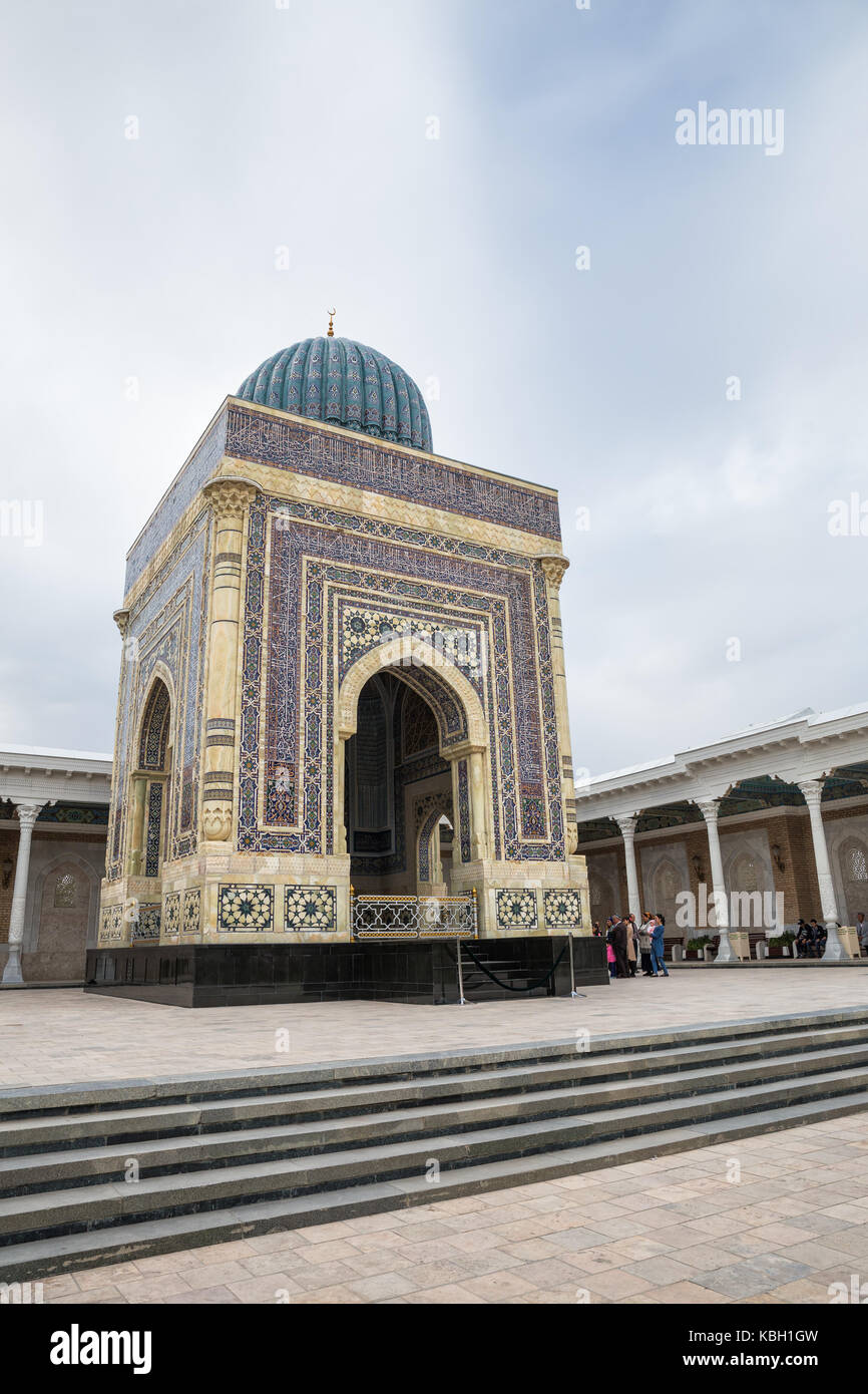 HARTANG, SAMARKAND REGION, UZBEKISTAN - OCTOBER 16, 2016: The Imam al