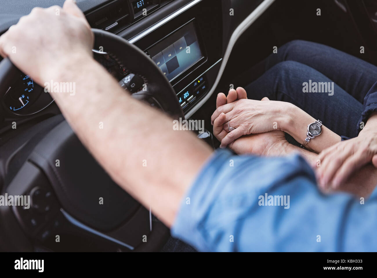 Woman Driving Hands Holding Car High Resolution Stock Photography And Images Alamy