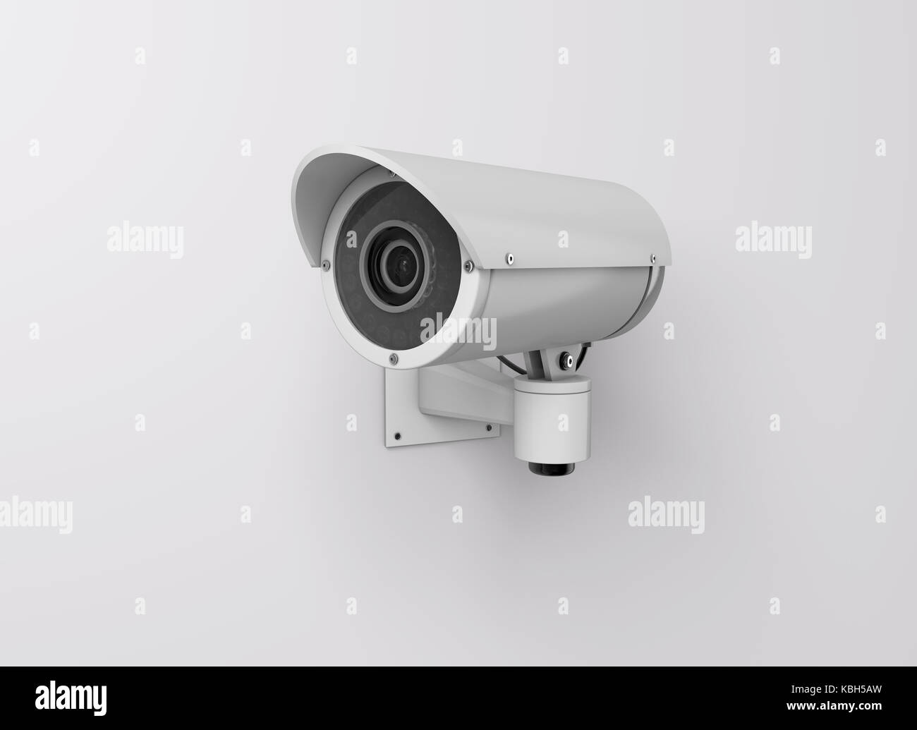 Surveillance CCTV security camera. 3D rendering Stock Photo - Alamy