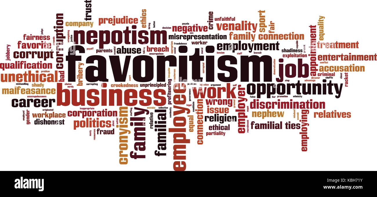 Favoritism - what is it Favorites and rulers. Origin of the word and its use Favoritism - what is it Favorites and rulers. Origin of the word and its use