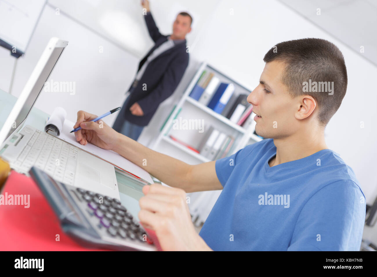 advanced physics and maths student Stock Photo - Alamy