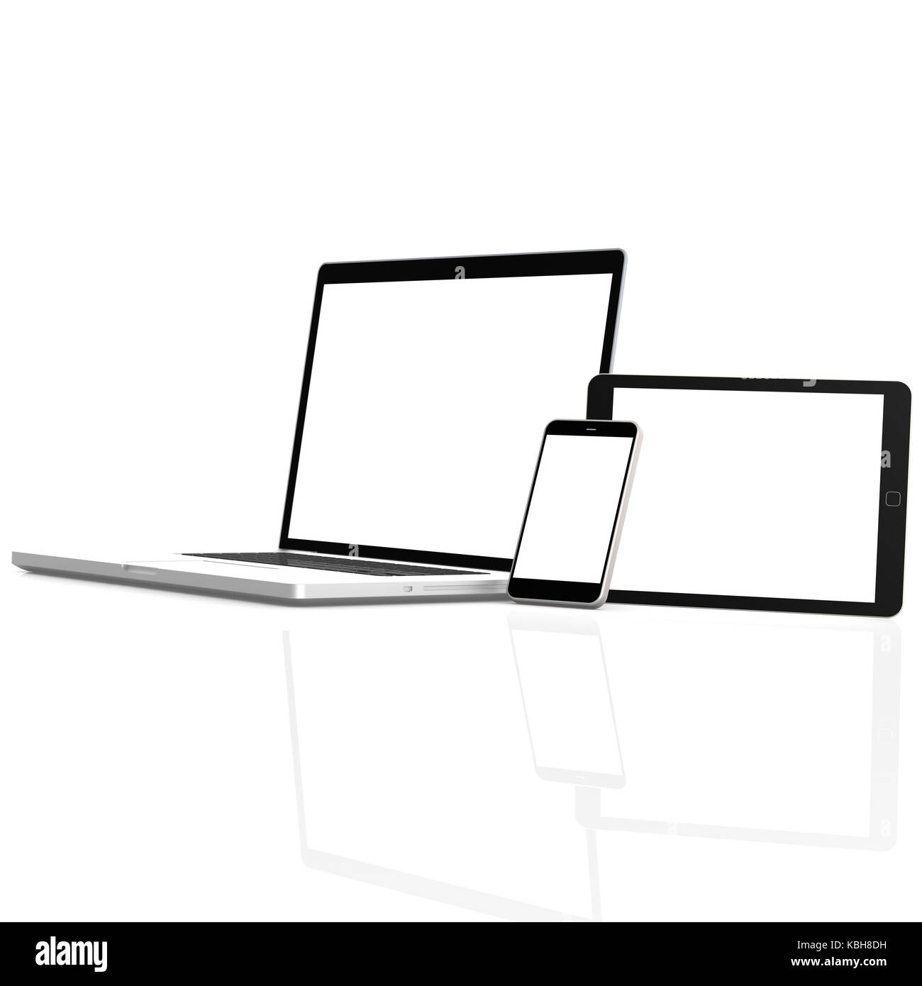 Isolated mobile devices Stock Photo - Alamy