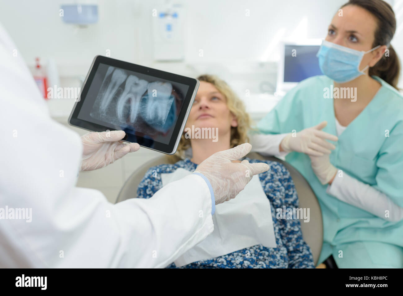 the dental xray result Stock Photo Alamy