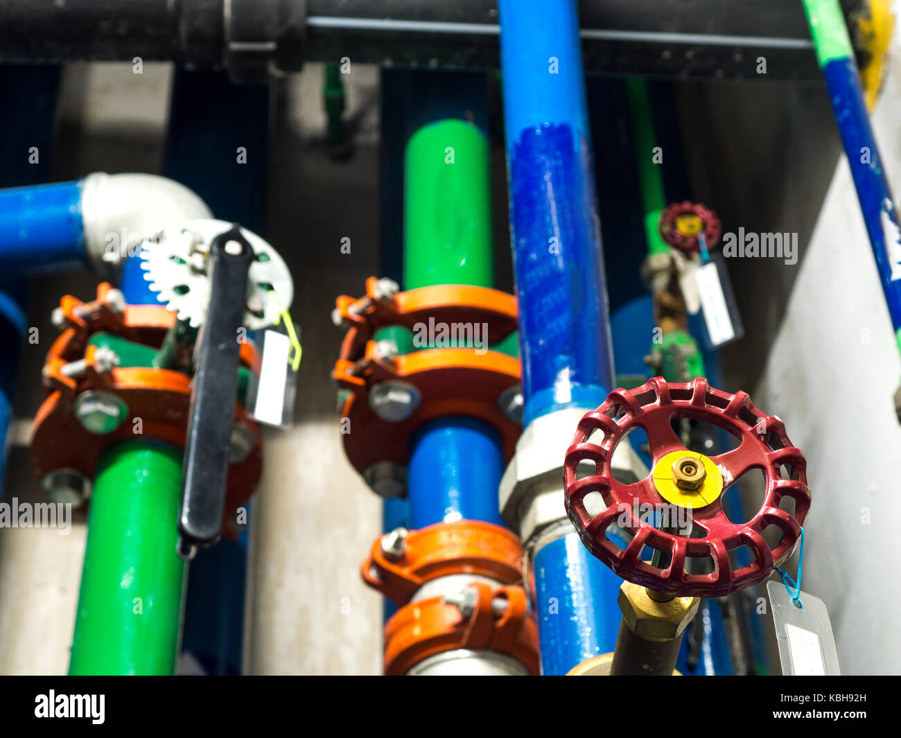 Water pipe, clean watering and wastewater in the building construction