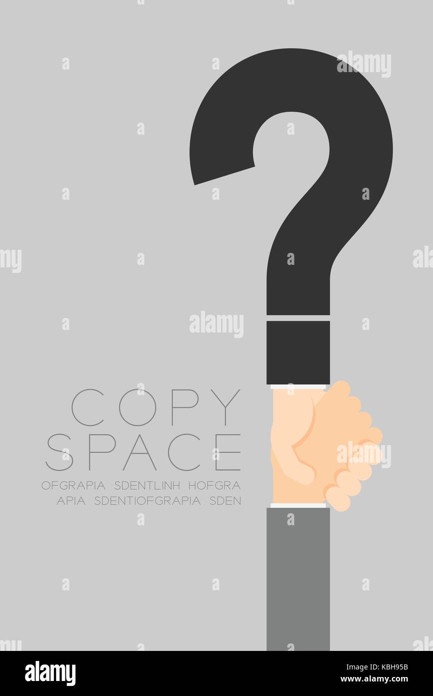 Handshake Question Handshake Businessman set Business Partner Connection: Question concept ...