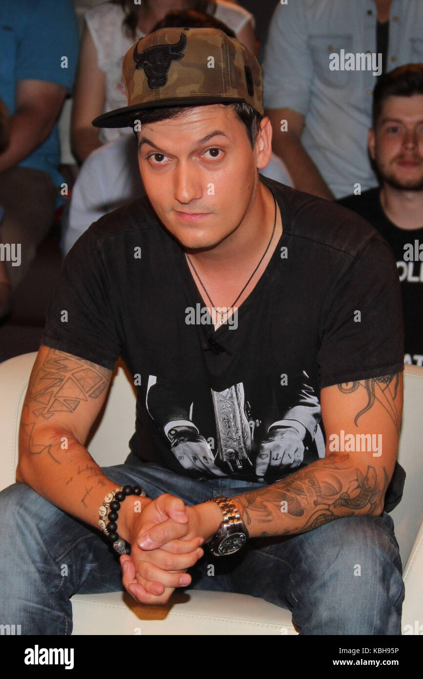 German ZDF TV Talkshow Markus Lanz at Fernsehmacher-Studio Featuring